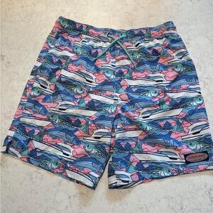 Boy Vinyard Vines swim trunk
